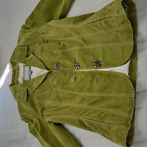 Wilsons Leather Jackets & Blazers - Wilsons leather maxima jacket Size S Color lime green